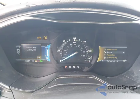 2020 Ford Fusion Hybrid Titanium из США, поврежденный, VIN 3FA6P0RU1LR204778